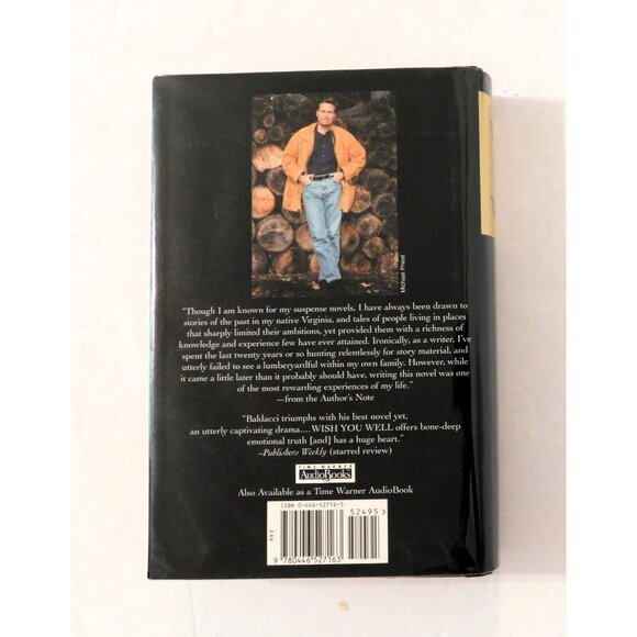 Wish You Well By David Baldacci 2000 Hardcover Dust Jacket Virginia Coal Mines - Picture 2 of 5